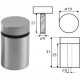 Fixpoint Krom, 19x25mm för 2-15mm glas